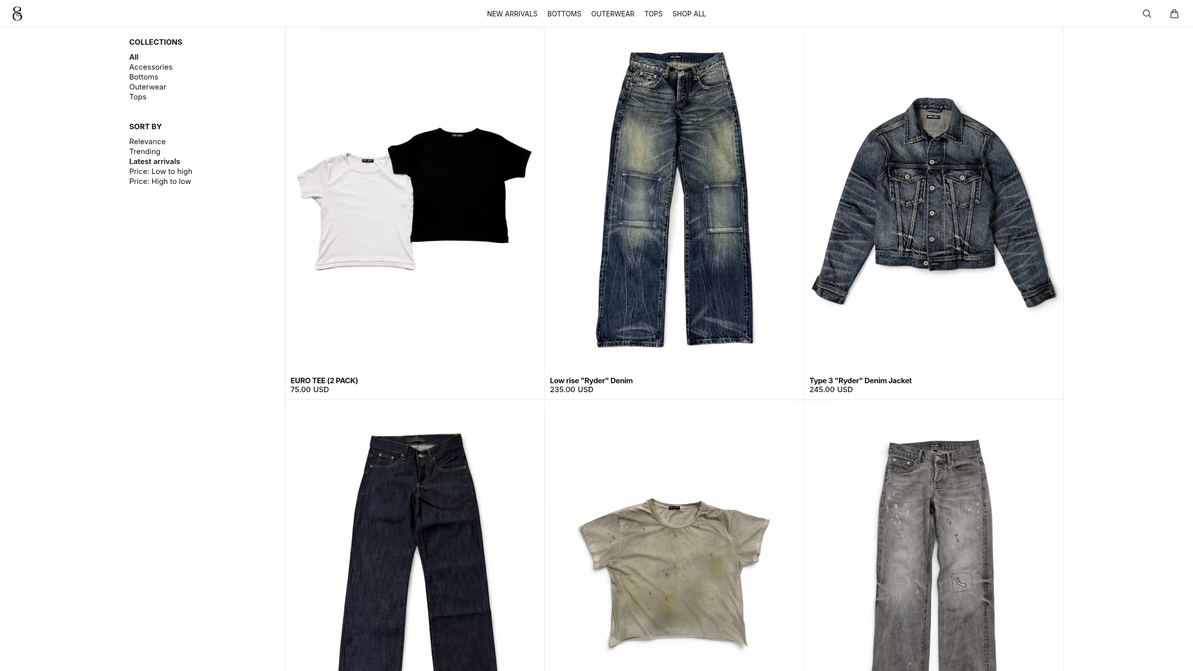 Product Listing